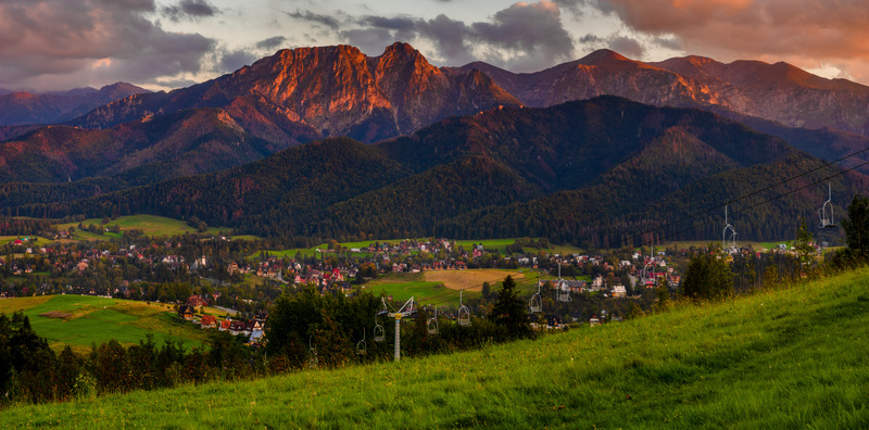 zakopane panorama tatr